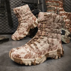 Men’s Lightweight Tactical Hiking Boots - Thumbnail Image 4