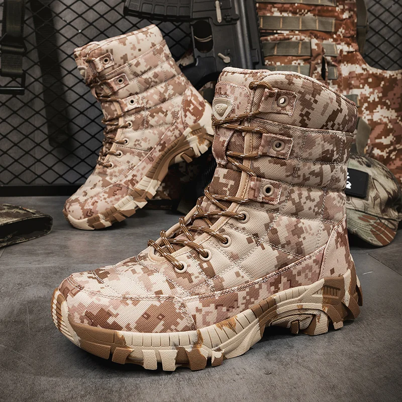 Men’s Lightweight Tactical Hiking Boots - Image 4