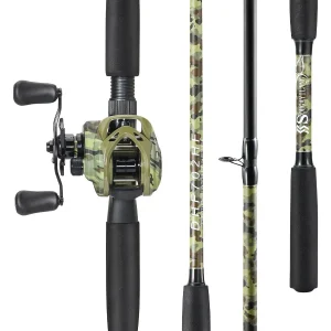 7' Medium Heavy Fishing Rod Casting Reel Combo for Catfish, Salmon & Camp; Steelhead
