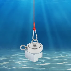 Heavy-Duty Salvaging Fishing Magnet Kit, net 2000 Pounds X6mmx30m Rope + gloves - Thumbnail Image 5