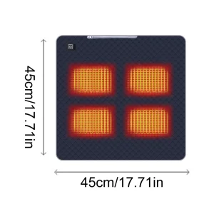 USB Heated Sleeping Mat for Camping – Foldable Winter Warming Tent Pad