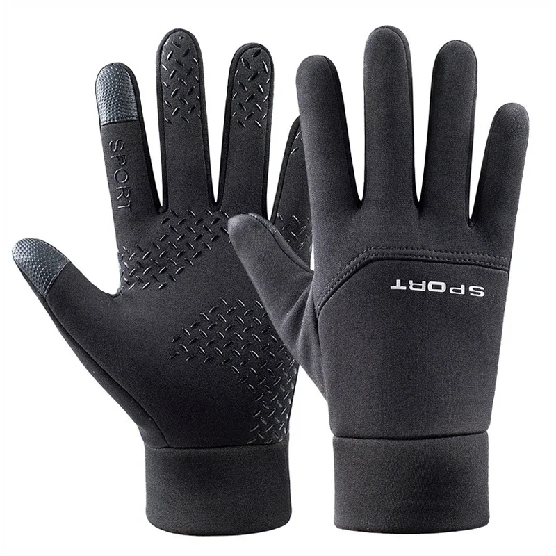 Winter Waterproof Ski Gloves Windproof Fleece Touchscreen Non-Slip - Image 1