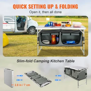 SucceBuy Camping Kitchen Table - Thumbnail Image 3
