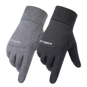 Winter Waterproof Ski Gloves Windproof Fleece Touchscreen Non-Slip - Thumbnail Image 2