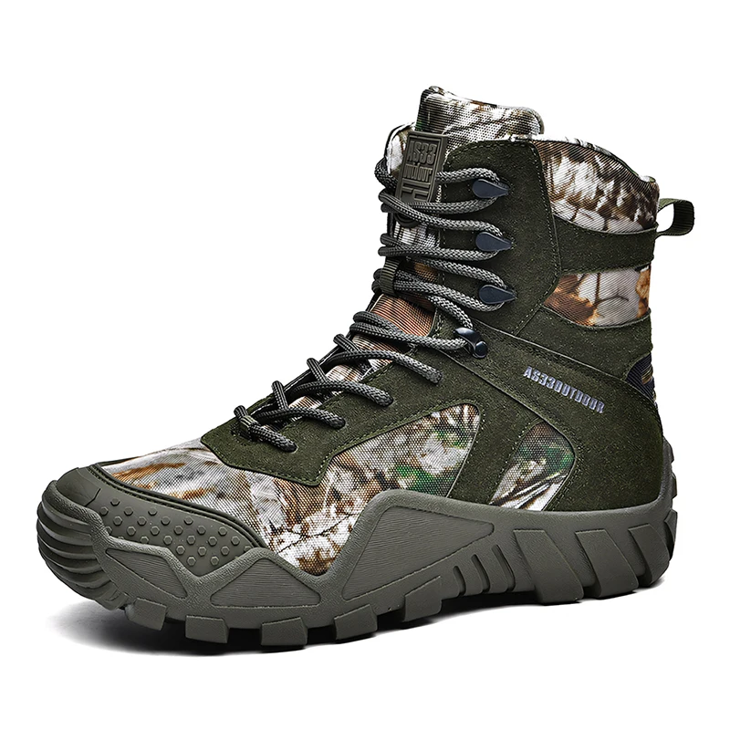 Men's waterproof hiking boots, lightweight outdoor work boots, stylish and durable hiking boots - Image 6