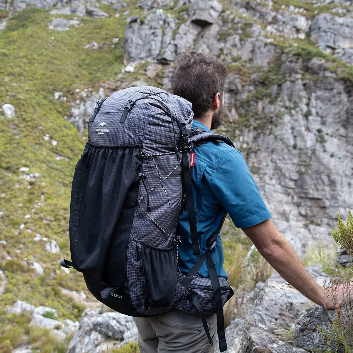 Naturehike 65L Waterproof Outdoor Hiking Backpack for Travel & Camp; Climbing - Image 7