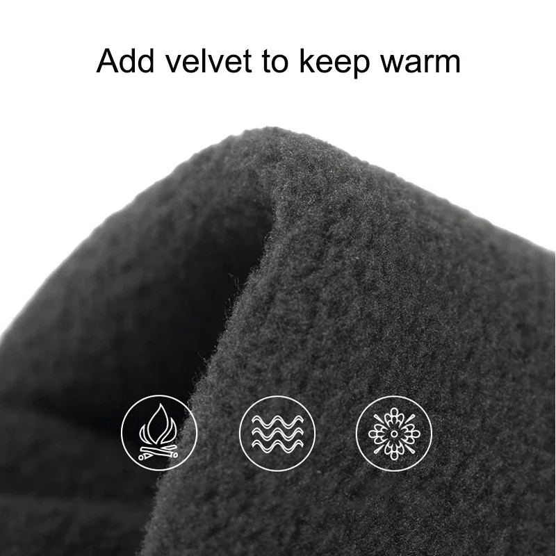 Winter Waterproof Ski Gloves Windproof Fleece Touchscreen Non-Slip - Image 5