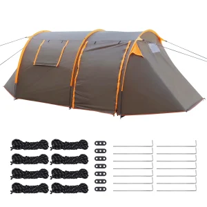 Oxford 2-Person Backpacking Lightweight Windproof, and Rainproof Tent for Camping Outdoor