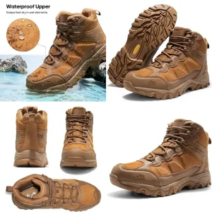 NORTIV 8 Men's Waterproof Hiking Boots
